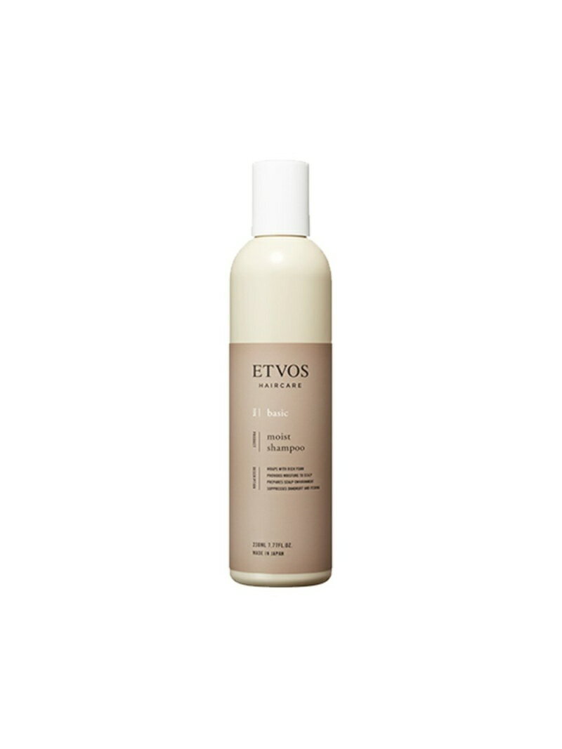 エトヴォス ヘアケアグッズ ETVOS モイストシャンプー [ ノンシリコン シャンプー 弱酸性 低刺激 アミノ酸系洗浄成分 シトラスハーバル ] エトヴォス ヘアケア シャンプー