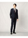 【SALE/50%OFF】COMME CA MEN 【COMME CA MEN】シャドーストライプスーツ コムサメン スーツ・フォーマル スーツジャケット ブラック ネイビー【RBA_E】【送料無料】