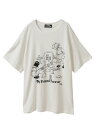 Candy Stripper MY FRIEND FOREVER BIG TEE キャンディストリッパー トップス カットソー・Tシャツ ホワイト ブラック ピンク【送料無料】(4)