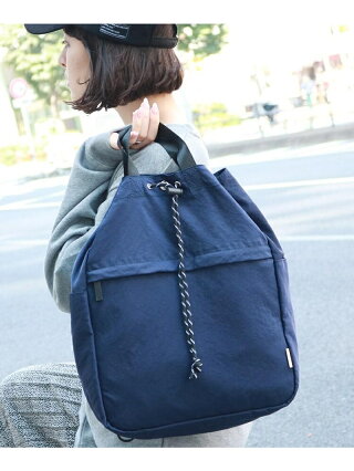 【SALE/20%OFF】THE SHOP TK ワッシャーナイロン3WAYトートバッグ(トート/ショルダー/リュック) ザ ショップ ティーケー バッグ トートバッグ ブラック ネイビー ベージュ【RBA_E】【送料無料】