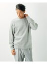 【SALE/50%OFF】MEN'S MELROSE ラビットウーリーミラノリブクルーネックセーター メンズメルローズ トップス ニット グレー グリーン パー...