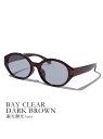 jugaad14 jugaad14/BAY CLEAR dark brown サングラス セットアップセブン ファッション雑貨 サングラス ブラウン【送料無料】(4)