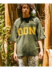 GO SLOW CARAVAN go slow caravan/(M)超ヘビーUSA/C ODN フットボ-ルTEE ゴースローキャラバン トップス カットソー・Tシャツ ブラック ホワイト【送料無料】