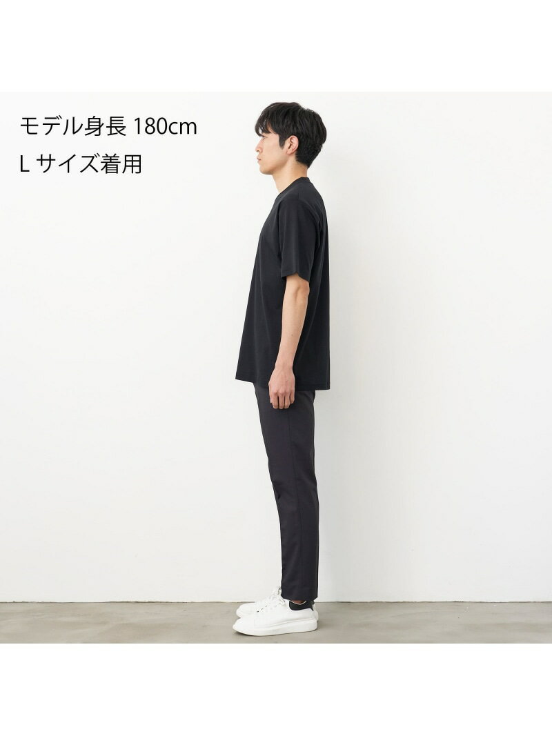 BRICK HOUSE by Tokyo Shirts 【シャツ屋仕立てのTシャツ】 Vネック Tシャツ 半袖 ビジネス オフィスカジュアル BM06J900AA40V4A-49 トーキョーシャツ トップス カットソー・Tシャツ ブラック【送料無料】