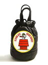 SELECT BRANDS HOUSTON×PEANUTS/ヒューストン×ピーナッツ EFFECT BAG-FLYING ACE- ジャックローズ バッグ その他のバッグ ブラック グリーン【送料無料】