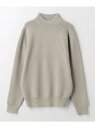 【SALE/30%OFF】a day in the life ウールアクリル アゼ モックネックニット<A DAY IN THE LIFE> ユナイテッドアローズ アウトレット トップス ニット ネイビー ホワイト ブラウン【RBA_E】【送料無料】