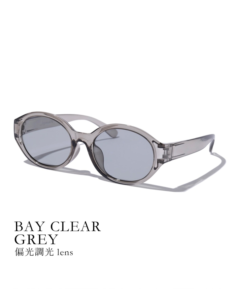 jugaad14 jugaad14/BAY CLEAR grey サングラス セットアップセブン ファッション雑貨 サングラス グレー【送料無料】