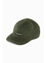 and wander corduroy cap アンドワンダー 帽子 その他の帽子 グリーン ブラック ホワイト【送料無料】