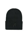 【SALE/50%OFF】β MEN 【β MEN】ロゴ刺繍入りニットキャップ【COMME CA MEN】 コムサメン 帽子 ニット帽・ビーニー ブラック イエ...