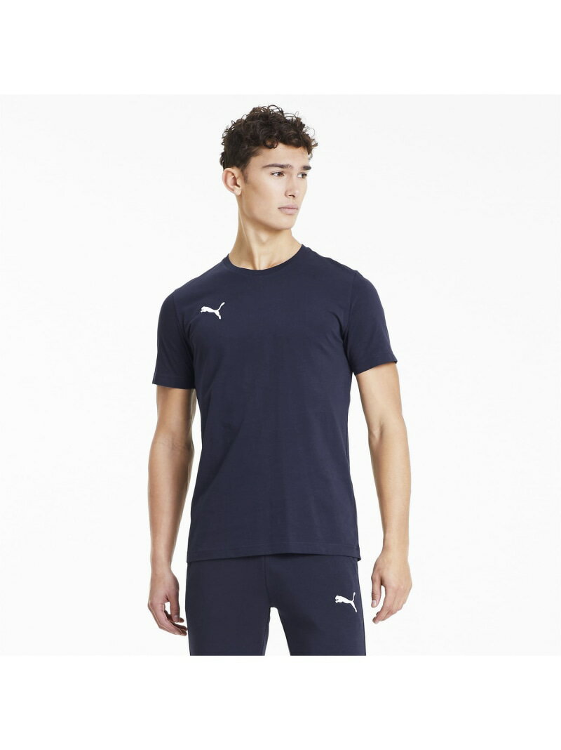 PUMA メンズ サッカー TEAMGOAL23 カジュアル Tシャツ プーマ 福袋 ギフト その他 その他 ネイビー