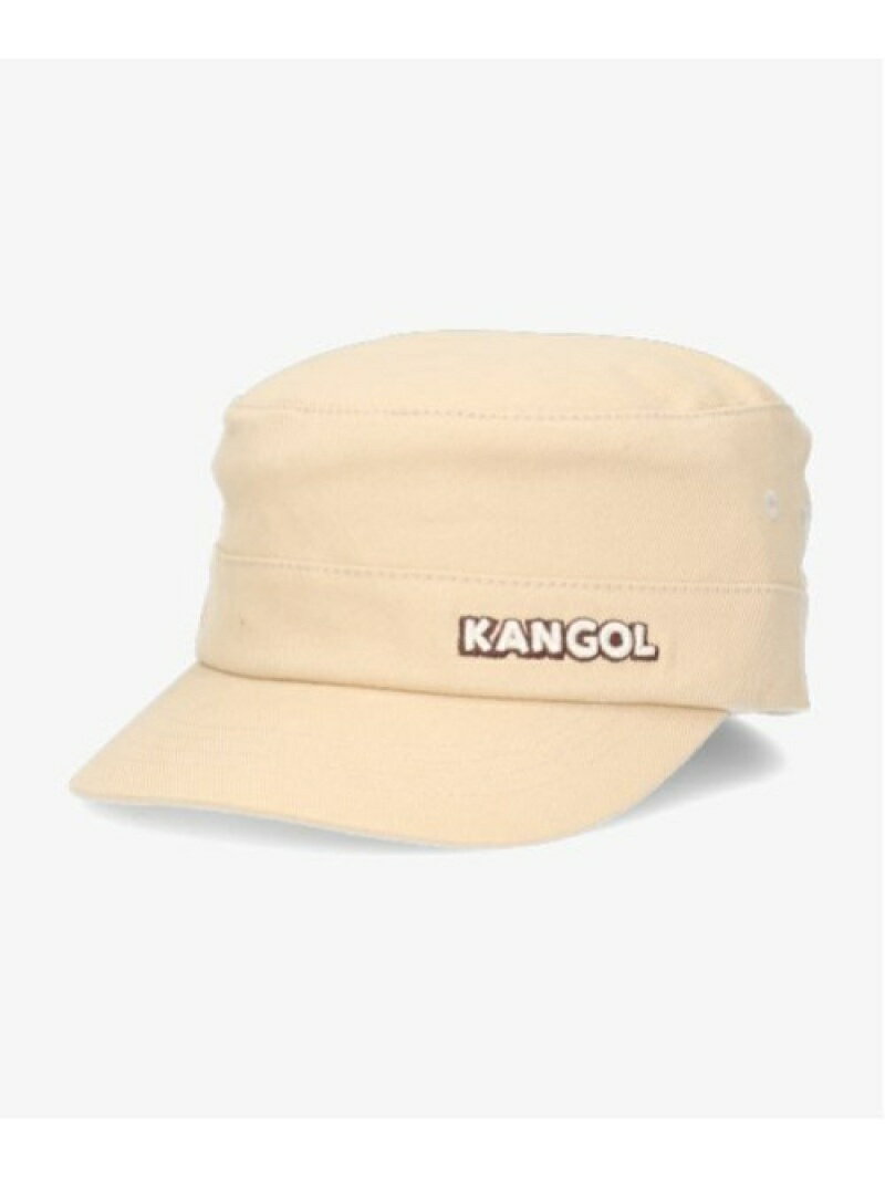 KANGOL KANGOL Cotton Twill Army Cap オーバーライド 帽子 キャップ ベージュ ブラック【送料無料】