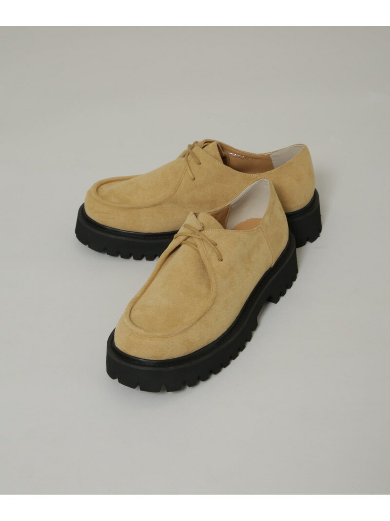 NANO universe チロリアンボリュームソールシューズ ナノユニバース シューズ・靴 その他のシューズ・靴 ブラック ブラウン【送料無料】のサムネイル