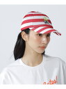 PEARLY GATES ボーダー柄メッシュキャップ (UNISEX) パーリーゲイツ 帽子 その他の帽子 レッド ネイビー【送料無料】