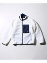 GLOSTER 【2WAYで着回せる】【UNISEX】GLOSTER配色別注 TAIONボア×ダウンブルゾン フレディ アンド グロスター ジャケット・アウター ダウンジャケット・ダウンベスト ベージュ ブラック ホワイト【先行予約】*【送料無料】