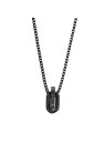 【SALE／70%OFF】EMPORIO ARMANI EMPORIO ARMANI/(M)SENTIMENTAL NECKLACE EGS2928001 ウォッチステーションインターナショナル アクセサリー・腕時計 ネックレス ブラック【RBA_E】【送料無料】