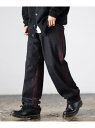 【SALE/25%OFF】improves スプレー加工 デニム バギーパンツ インプローブス パンツ ジーンズ・デニムパンツ ブラック グレー【RBA_E】【送料無料】
