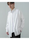 【SALE/33%OFF】NULL NULL ヌル ストライプ&無地 長袖シャツ インプローブス トップス シャツ・ブラウス ブルー ブラック カーキグリーン ...