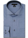 m.f.editorial 形態安定 ストレッチ スタンダードフィット カッタウェイ長袖シャツ 長袖 シャツ メンズ ワイシャツ ビジネス ノーアイロン 形態安...