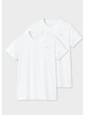 Paul Smith 2パック クルーネックTシャツ ポール・スミス インナー・ルームウェア その他のインナー・ルームウェア ホワイト ブラック【送料無料】