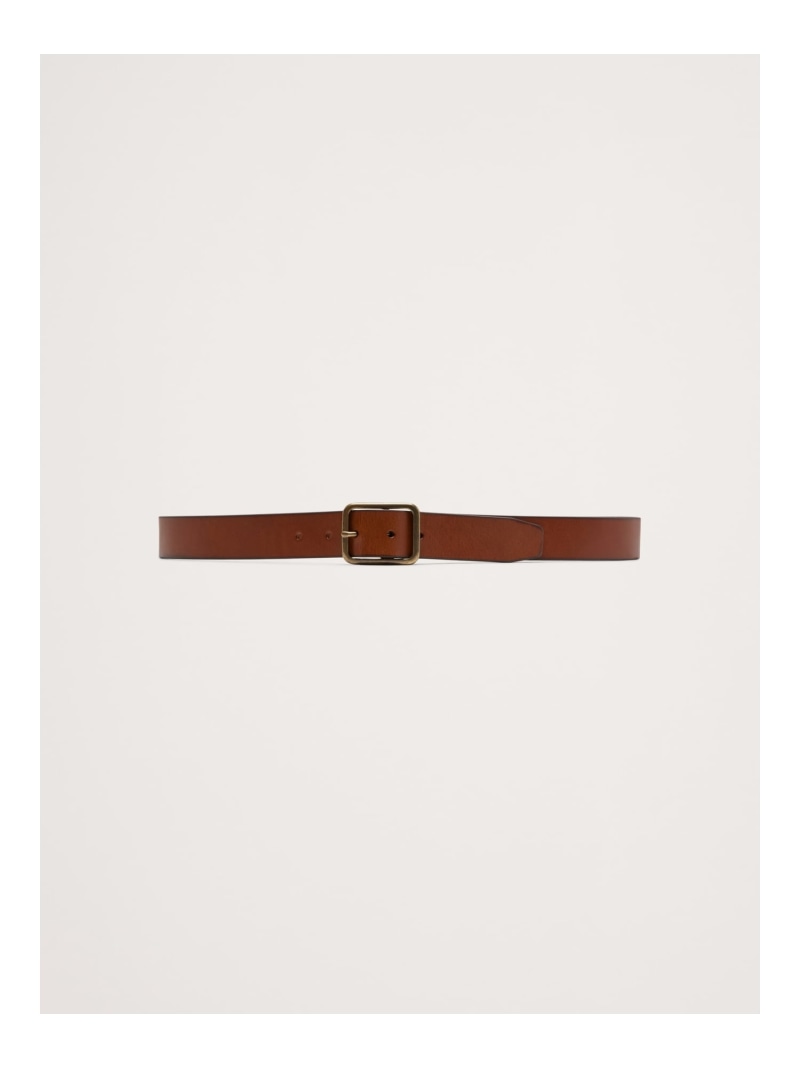 BANANA REPUBLIC (M)タイムレス レザーチノベルト バナナ・リパブリック ファッション雑貨 ベルト ブラウン【送料無料】