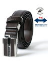 【SALE/36%OFF】BEVERLY HILLS POLO CLUB BHPC ベルト メンズ レザー 全長110cm 伸びるベルト 伸縮ベルト フィットバ...