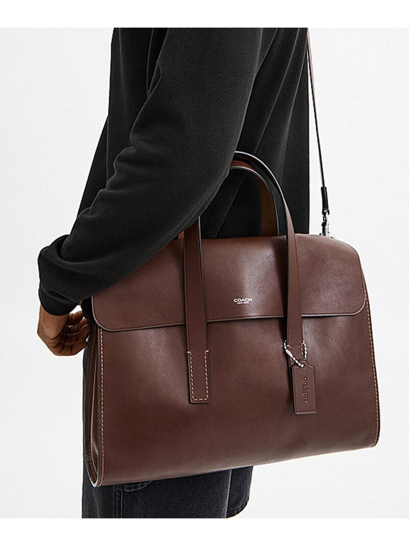 COACH 【公式】フラットアイアン ポートフォリオ コーチ バッグ ビジネスバッグ・ブリーフケース ブラ..