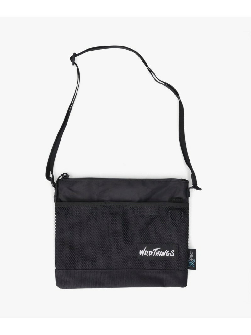 WILD THINGS WILD THINGS SACOCHE オーバーライド バッグ ボディバッグ・ウエストポーチ ブラック グリーン ベージュ【送料無料】