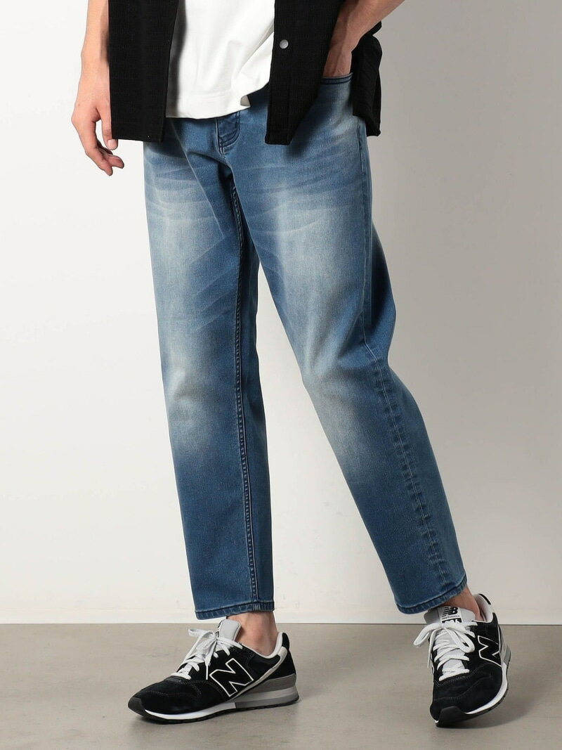 【SALE／10%OFF】Grand PARK NICOLE ハイパーストレッチイージーデニムパンツ ニコル パンツ ジーンズ・デニムパンツ ネイビー【RBA_E】【送料無料】