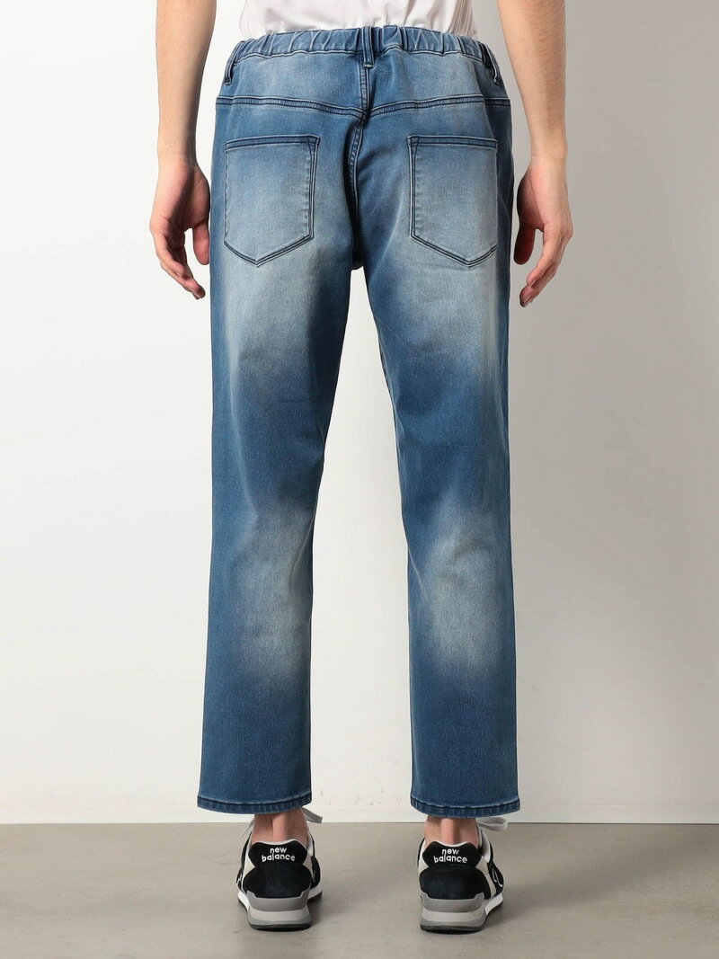 【SALE／10%OFF】Grand PARK NICOLE ハイパーストレッチイージーデニムパンツ ニコル パンツ ジーンズ・デニムパンツ ネイビー【RBA_E】【送料無料】