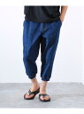 FREDYMAC 【Duckster/ダックスター】ストレッチツイル リブクロップドパンツ フレディ アンド グロスター パンツ その他のパンツ ブルー ブラック ベージュ グリーン【送料無料】