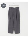 URBAN RESEARCH 『別注』THOUSAND MILE×URBAN RESEARCH ニットフリースパンツ アーバンリサーチ パンツ その他のパンツ ホワイト ネイビー グレー ブラック【先行予約】*【送料無料】