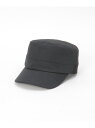 【SALE/40%OFF】ikka Ripstopワークキャップ イッカ 帽子 その他の帽子 ベージュ グレー ブラック【RBA_E】