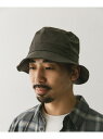 【SALE/60%OFF】URBAN RESEARCH DOORS バケットハット アーバンリサーチドアーズ 帽子 ハット ブラック グレー【RBA_E】