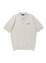 XLARGE EMBROIDERED LOGO KNIT POLO SHIRT ポロシャツ XLARGE エクストララージ トップス ポロシャツ ブラック ブラウン ホワイト【送料無料】