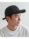 【SALE/20%OFF】ikka COOLMAX(R)サッカーキャップ イッカ 帽子 その他の帽子 ブラック ベージュ【RBA_E】