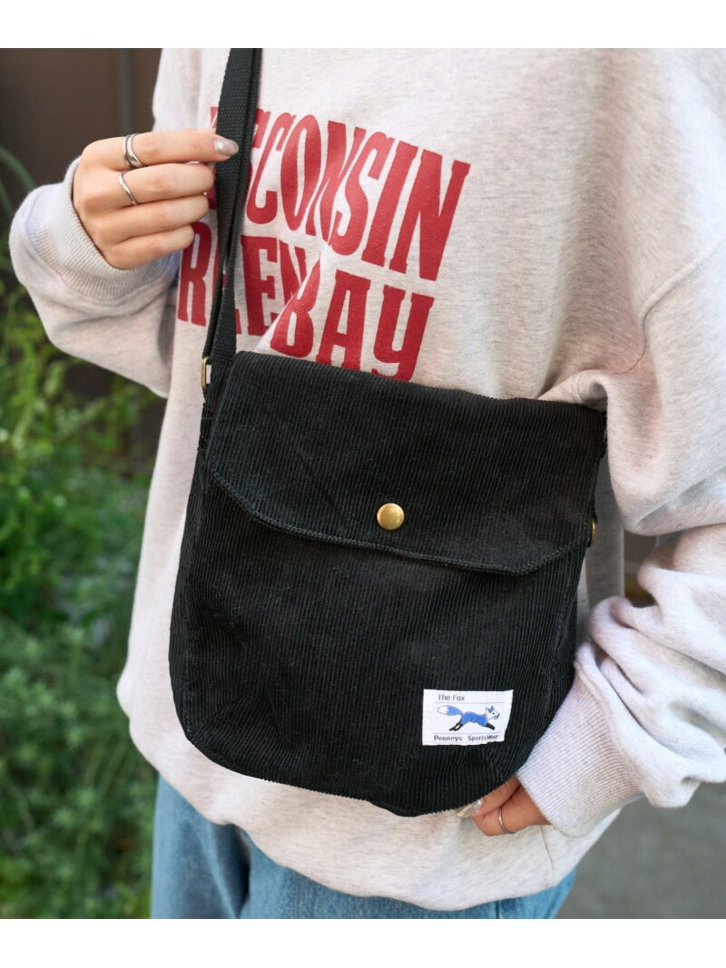 CIAOPANIC TYPY 【FOX】コーデュロイフラップミニショルダーBAG チャオパニックティピー バッグ ショルダーバッグ ブラウン ブラック ホワイト【先行予約】*【送料無料】