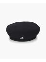KANGOL KANGOL WOOL JAX BERET オーバーライド 帽子 ハンチング・ベレー帽 ブラック ブルー【送料無料】