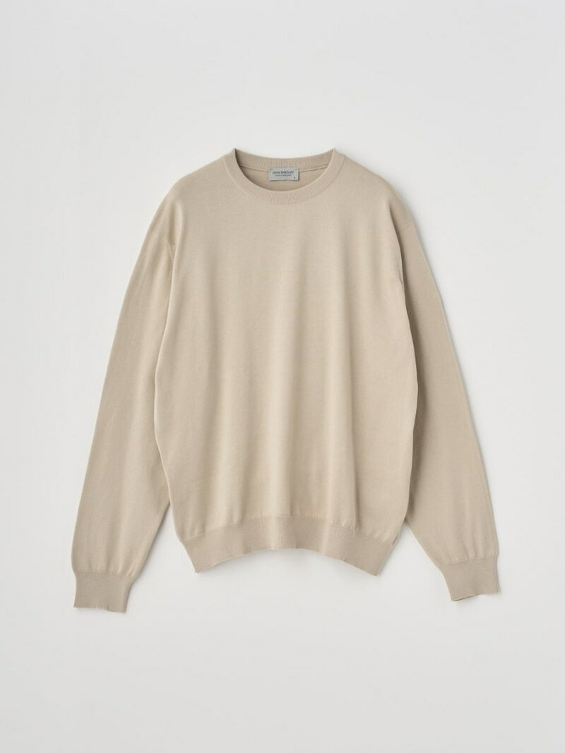 JOHN SMEDLEY Crew neck Long sleeved Pullover | S4577 | 24G SWEATER SERIES ジョンスメド...