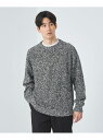 【SALE/40%OFF】UNITED ARROWS green label relaxing BUMPY ラグラン クルーネック ニット ユナイテッドアローズ...