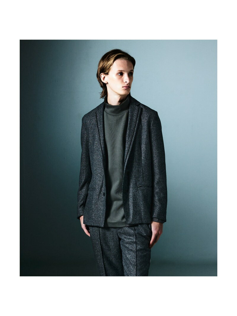 5351POUR LES HOMMES 【セットアップ対応】グリッター ツイーディジャケット【予約】 ゴーサンゴーイチプールオム ジャケット・アウター テーラードジャケット・ブレザー【先行予約】*【送料無料】