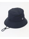23区GOLF 【UNISEX】日常使いもしやすいシンプルデザイン 首後ろもしっかケアするネックカバー付キ バケットハット ギフトにもおすすめ◎ ニジュウサンク...