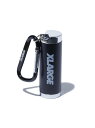 XLARGE STASH CASE KEYCHAIN XLARGE エクストララージ ファッション雑貨 チャーム・キーチェーン シルバー ブラック【先行予約】*