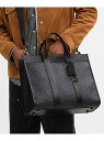 COACH 【公式】ウェスリー トート・シグネチャー キャンバス コー...(4)
