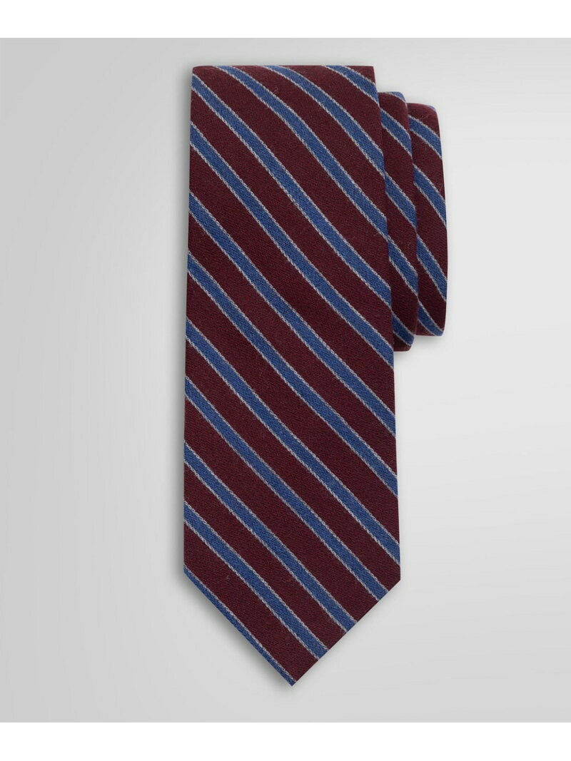 【SALE/30%OFF】BROOKS BROTHERS ウール フレームドストライプタイ ブルックス ブラザーズ スーツ・フォーマル ネクタイ・蝶ネクタイ ブラウン【RBA_E】【送料無料】