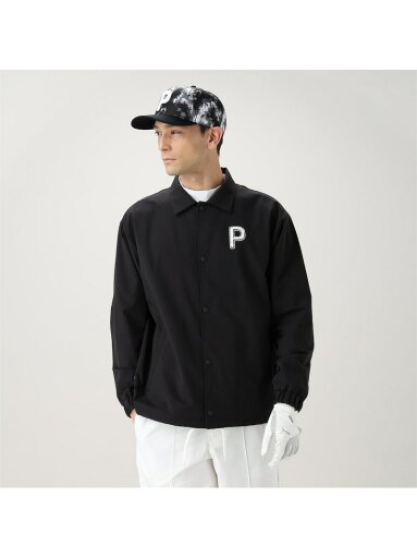 【SALE/37%OFF】PUMA メンズ ゴルフ PC ストレッチコーチ ジャケット プーマ ジャケット・アウター その他のジャケット・アウター ブラック【RBA_E】【送料無料】 【SALE/37%OFF】PUMA メンズ ゴルフ PC ストレッチコーチ ジャケット プーマ ジャケット・アウター その他のジャケット・アウター ブラック【RBA_E】【送料無料】