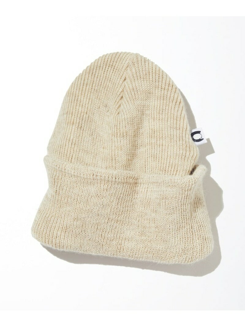 CAHLUMN Wool Linen Rib Watch Cap フリークスストア 帽子 ニット帽・ビーニー グレー ホワイト ネイビー【送料無料】