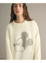 【SALE/20%OFF】CRAFT STANDARD BOUTIQUE Disney/ディズニー 透かし編みプリントニットプルオーバー【ユニセックス】 クラフ...