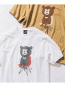 BEAMS T 【SPECIAL PRICE】BEAMS T / チェア ベアー Tシャツ ビームスT トップス カットソー・Tシャツ ホワイト グレー