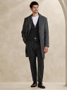 【SALE／66%OFF】BANANA REPUBLIC FACTORY STORE (M)BANANA REPUBLIC FACTORY STORE　　ウールブレンドパンツ バナナ・リパブリック ファクトリーストアー パンツ その他のパンツ グレー ベージュ【RBA_E】【送料無料】