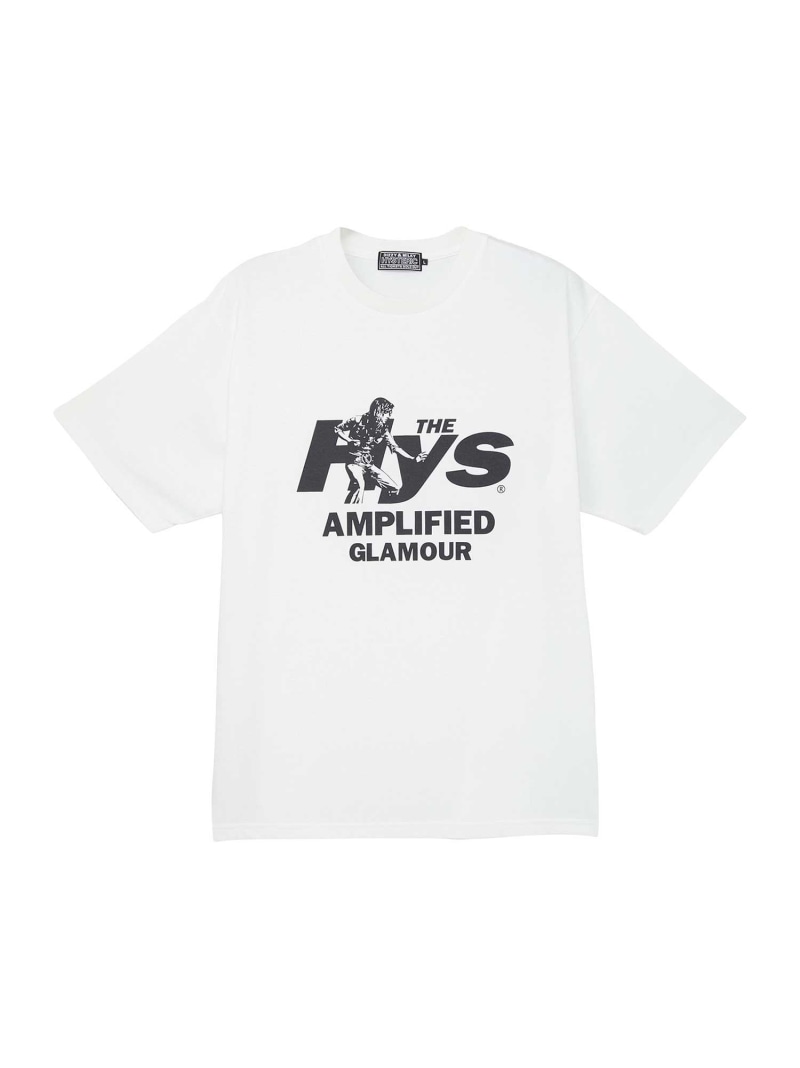 ヒステリックグラマー HYSTERIC GLAMOUR HYSTERIC AMPLIFIED Tシャツ ヒステリックグラマー トップス カットソー・Tシャツ ホワイト イエロー ブラック【送料無料】